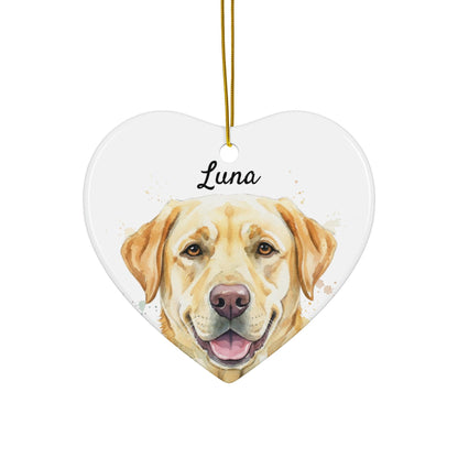 Dog Lover Gift, Heart Shaped Ornament, Cute Dog Decoration, Pet Memorial Keepsake, Unique Dog Owner Present