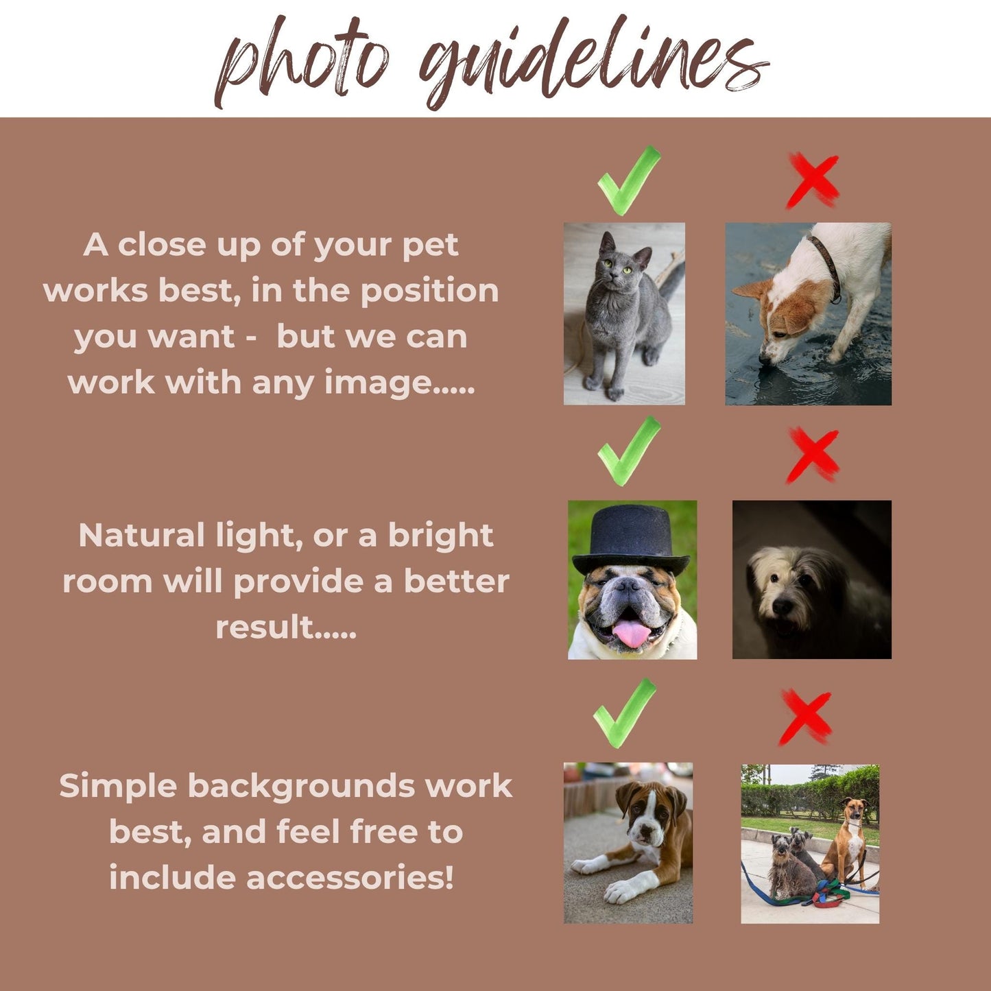 Custom Pet Portrait, Personalized Pet Photo, Unique Pet Artwork, Custom Pet Gift, Pet Memorial, Pet Photo Keepsake, Pet Lovers Gift