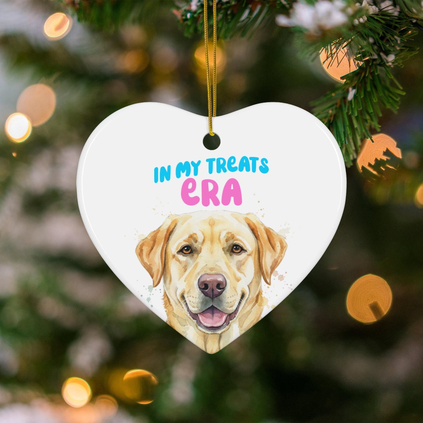 Personalized Dog Christmas Ornament, Custom Pet Gift, Dog Lover Holiday Decor, Unique Pet Keepsake, Heart Shaped Pet Ornament