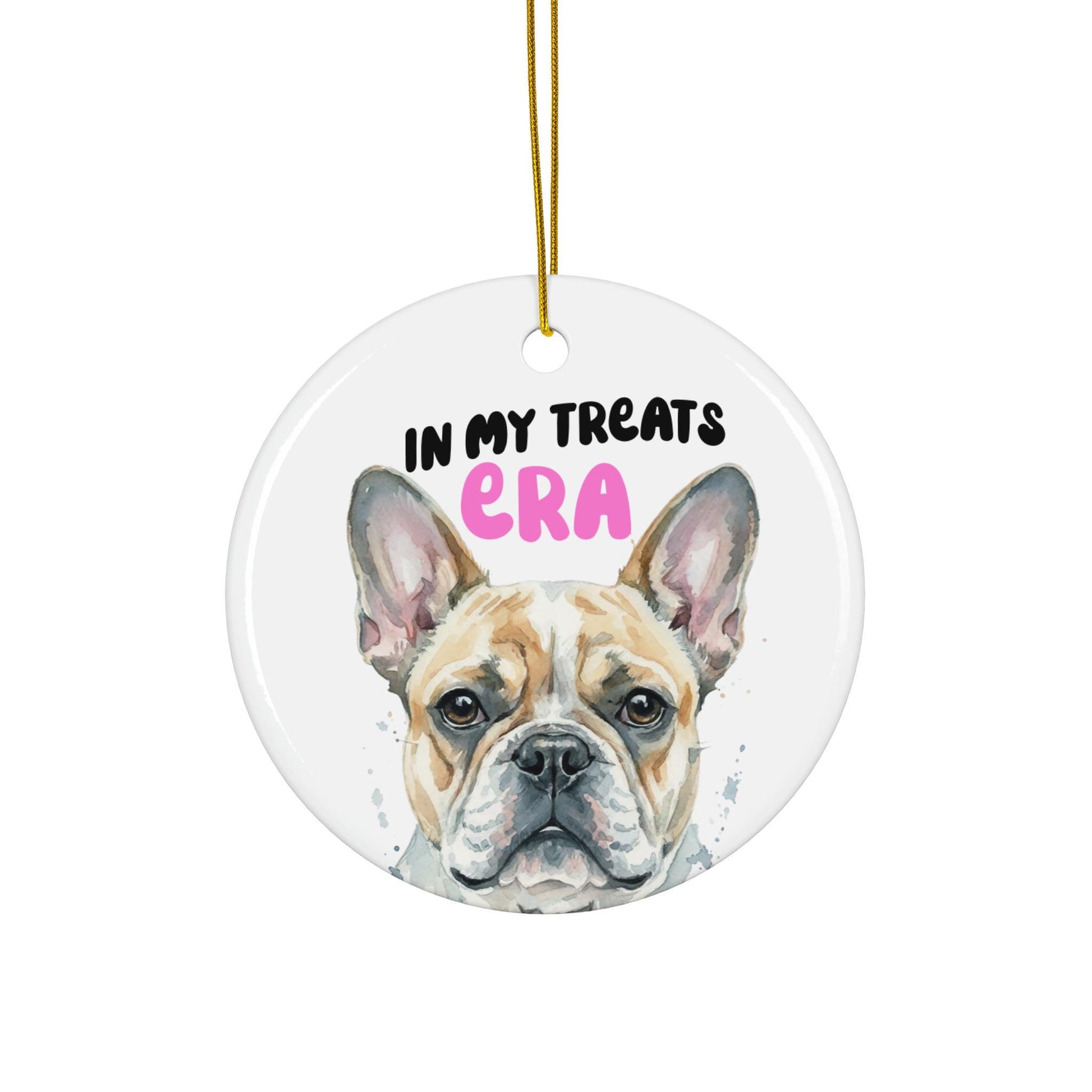 French Bulldog Ceramic Pet Ornament, Cute Dog Lover Gift, Funny Puppy Keepsake, Personalized Dog Decoration, Holiday Home Decor