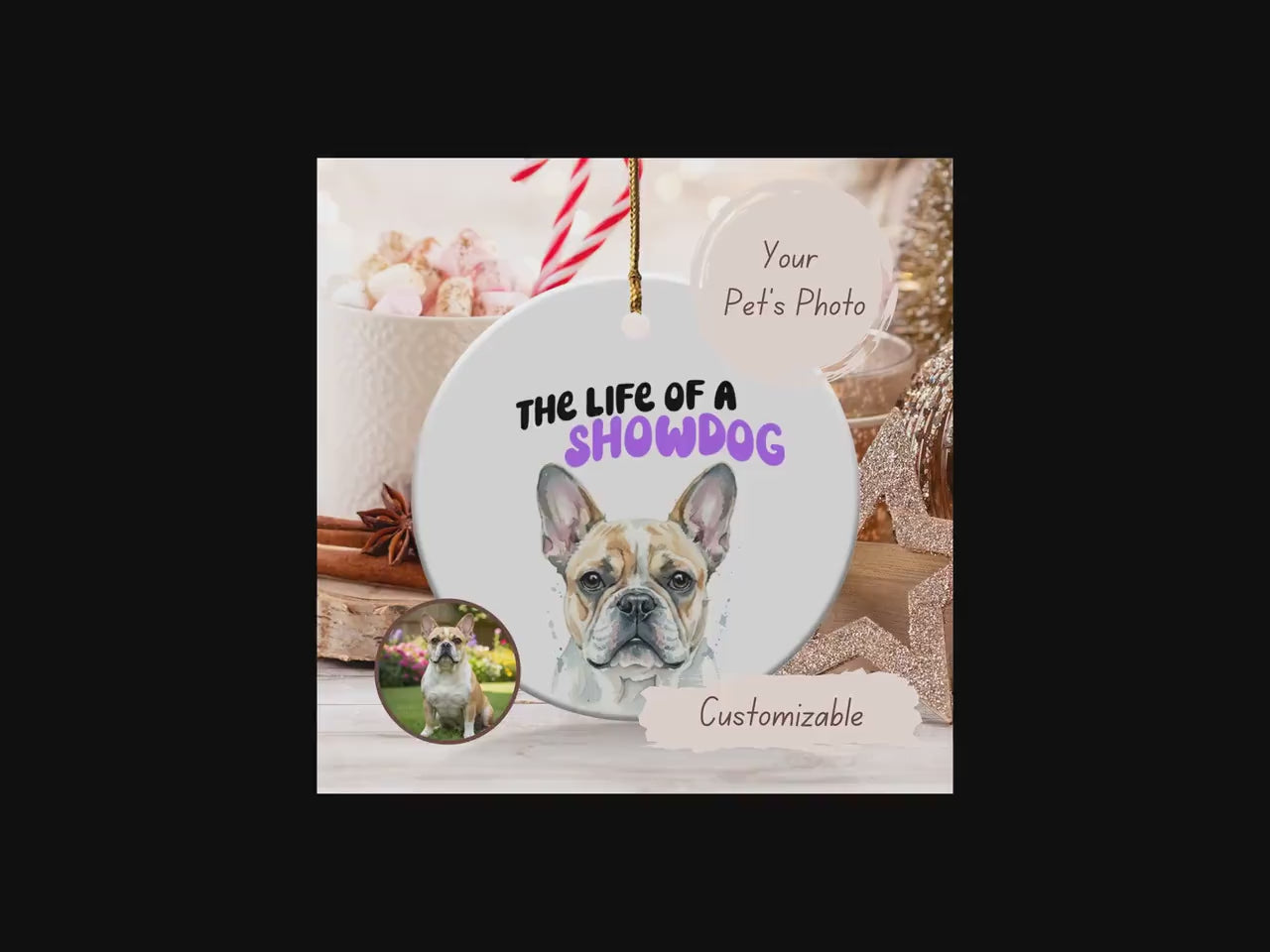 Custom Pet Ornament, Personalized Pet Ornament, Funny Pet Gift