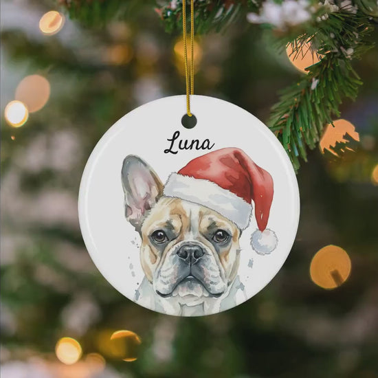 Custom Pet Photo Ornament: Personalized Ceramic Keepsake